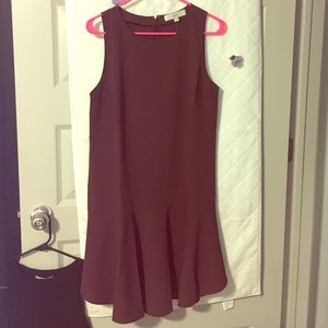 Maroon Loft dress NWT.
