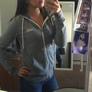 Vans zip up sweater