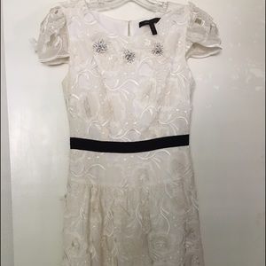 BCBG White Dress EUC