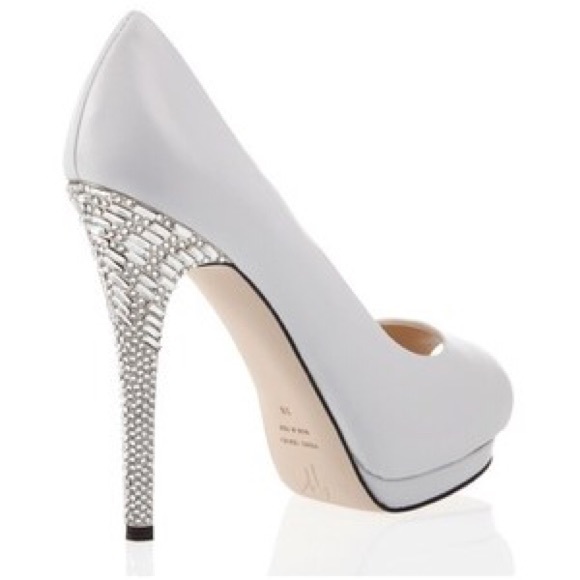 Giuseppe Zanotti crystal-encrusted satin pumps