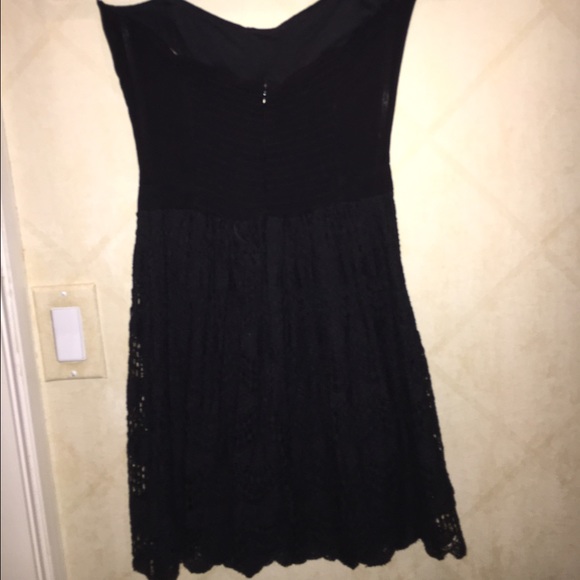 Black Strapless Ella Moss Dress