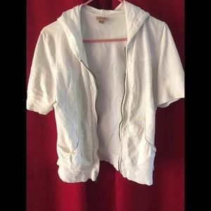 Crop Zip up Cardigan