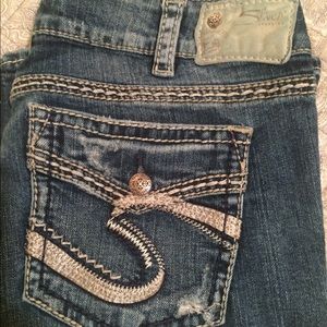 Silver jeans size 33 X 32 boot cut,