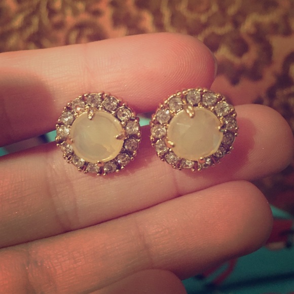 Kate spade diamond studs
