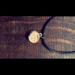 Moon and stars choker