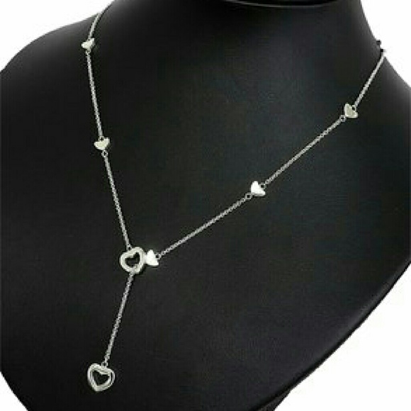 Tiffany heart lariat necklace