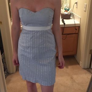 Strapless anchor vineyard wines dress