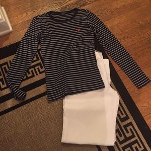 Ralph Lauren Sport striped tee.