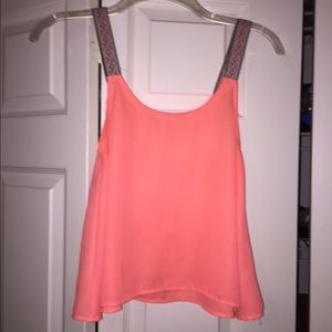 Orange Crop Top
