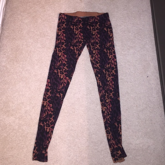 Leopard printe leggings