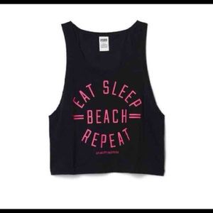 Victoria Secrets Sleep Eat Beach shirt