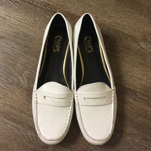 Chaps white loafers sz 9.5