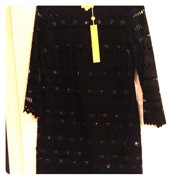 Catherine Malandrino Size 8 Black Dress