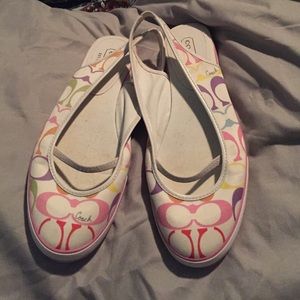 Coach slip ons