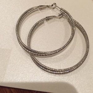 hoop earrings