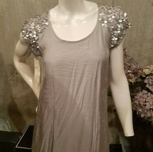 Sequined Mini Dress (Silver/Grayish) BNWT!