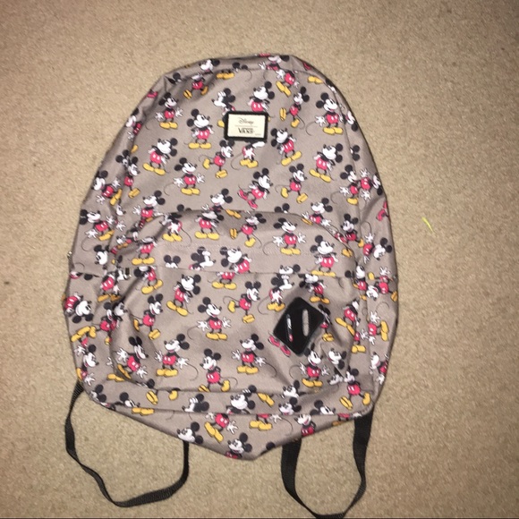 Vans Mickey Mouse book bag