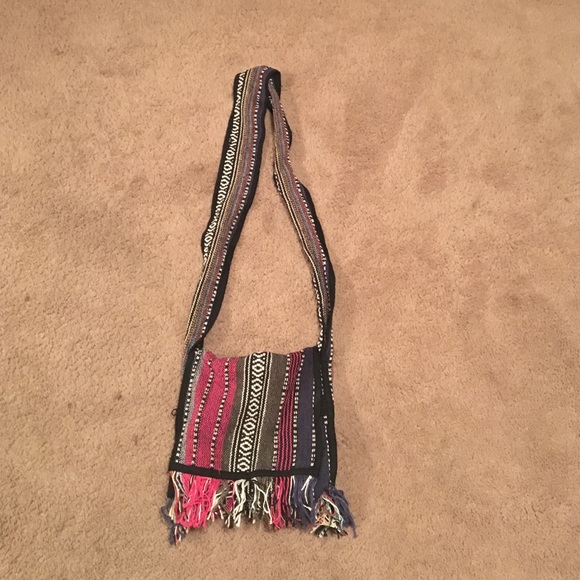 Baja rug crossbody bag