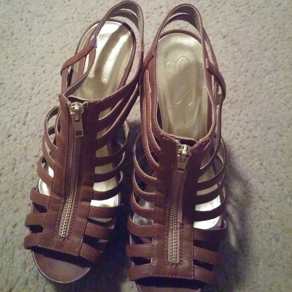 Jessica Simpson wedges
