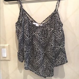 Black and White Amuse Society Tank Top