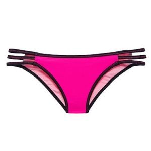 HOT PINK VS Strappy Bikini Bottoms