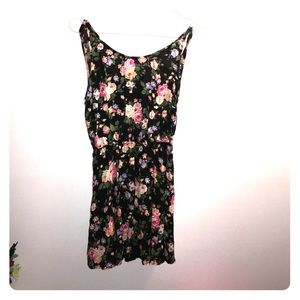 Floral above knee dress