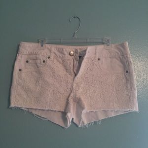 Essential White Shorts