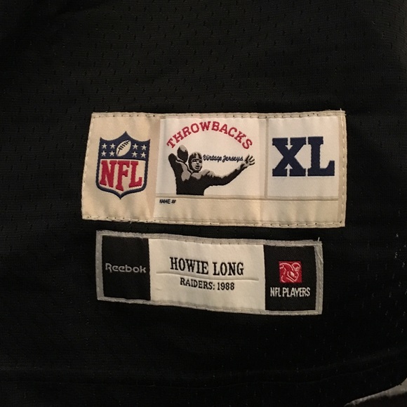 Raider Jersey Howie Long XL in Kids Size - Picture 4 of 4