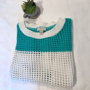 👗🎀LOFT Striped Sweater