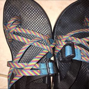 Women's Rainbow Fiesta Chacos