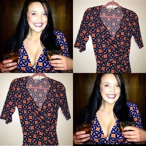 Maggy London Real Wrap Dress