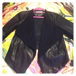 BB Dakota black vegan leather jacket