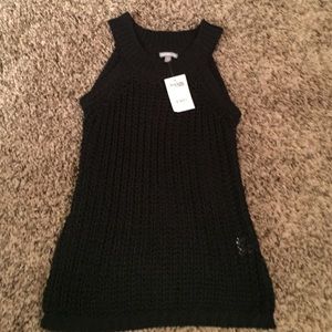 Black halter style top - super cute!! NWT