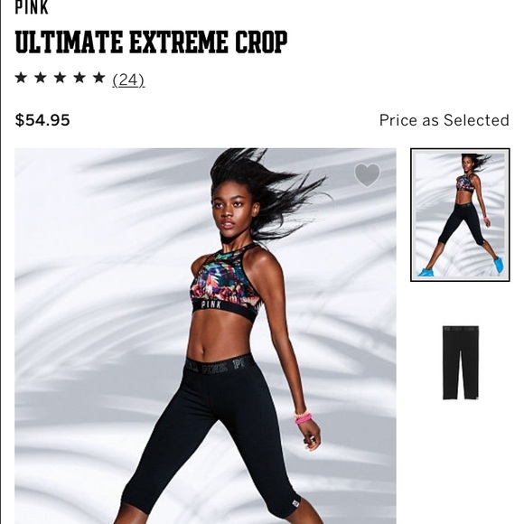 PINK By Victoria Secret Ultimate Extreme Crop