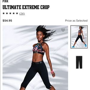 PINK By Victoria Secret Ultimate Extreme Crop
