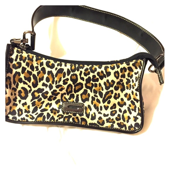 Guess Leopard Print Hand Bag