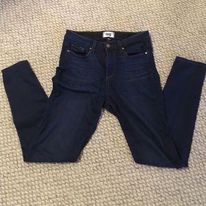 Paige high rise denim leggings