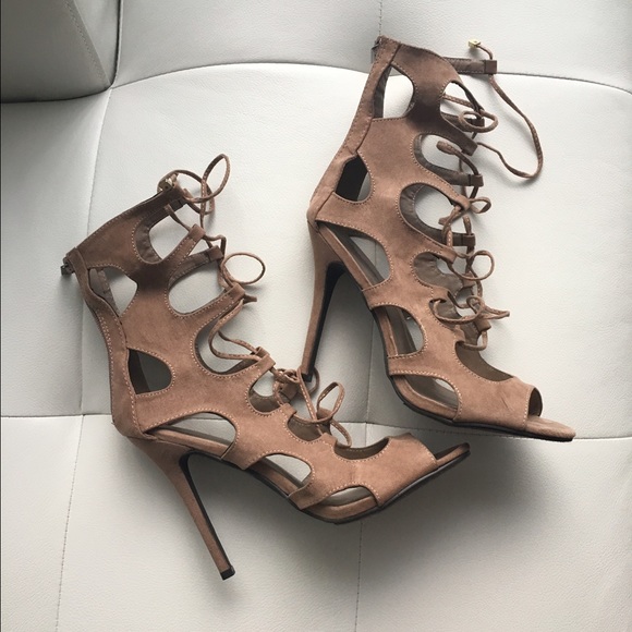 Lace-up sandals
