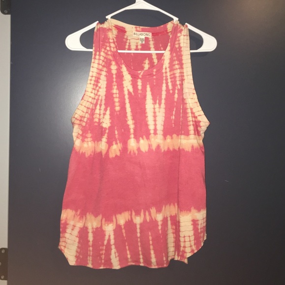 Tie dye Billabong tank top M