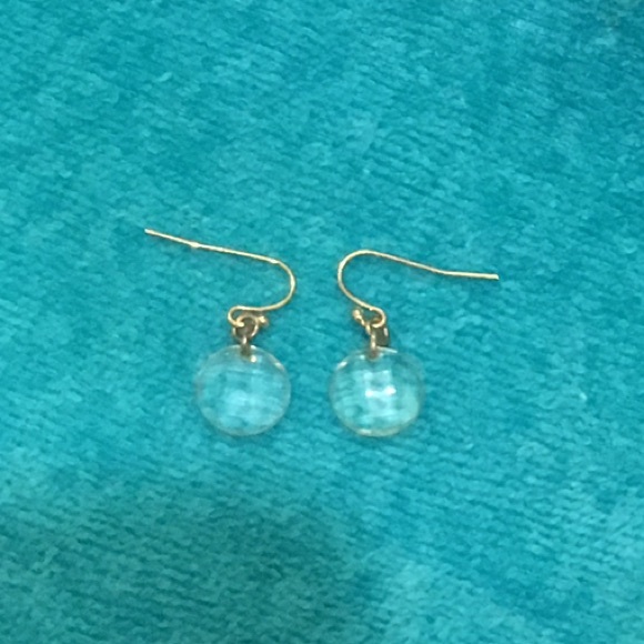 Jewelry Clear Earrings Not Blue Poshmark