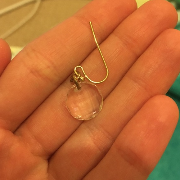 Jewelry Clear Earrings Not Blue Poshmark