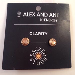 Alex and Ani (+) Energy Clarity earrings