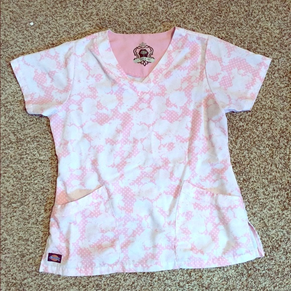 Pretty Black Label Dickies Scrub Top