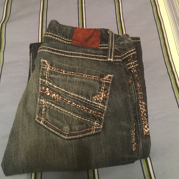Buckle denim Stella bootcut jeans size 25L