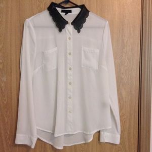 Chiffon Collared Blouse / Top