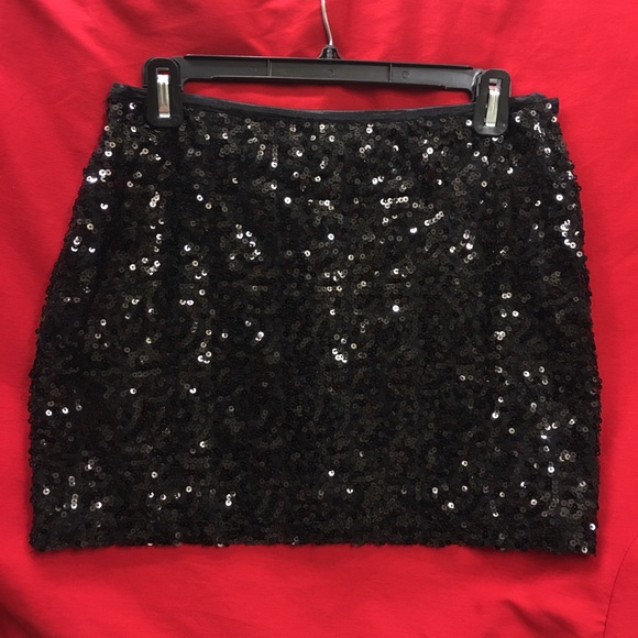 🎉🎉SALE🎉🎉Mico-Mini Black Sparkly Skirt
