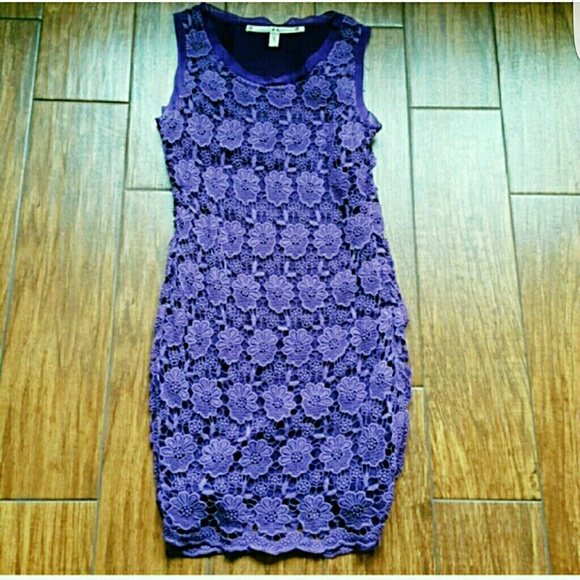 Dillard's Purple Dress