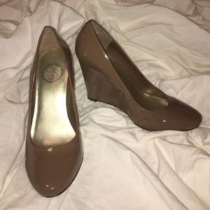 Jessica Simpson Brown Wedges