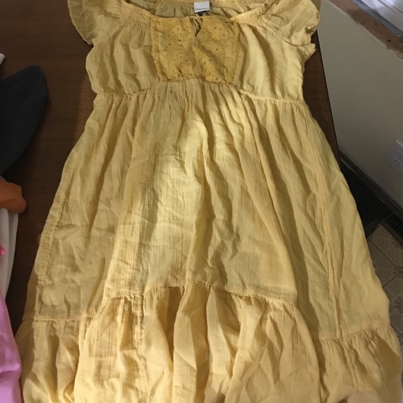 Sonoma yellow dress
