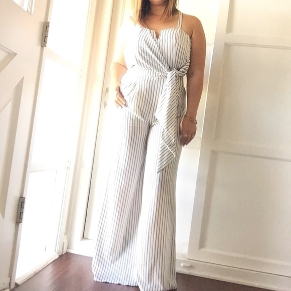 Drita Pinstripe Jumpsuit